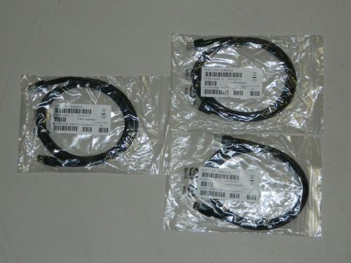 3 Symbol Motorola OEM USB CABLES FOR LS DS SCANNERS DS9208 LS9208 LS3408ER 4278