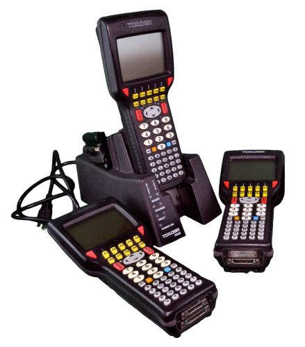 Lot of 3 Teklogix 7035 Handheld Barcode Scanner Reader 7030/SR TRX7355