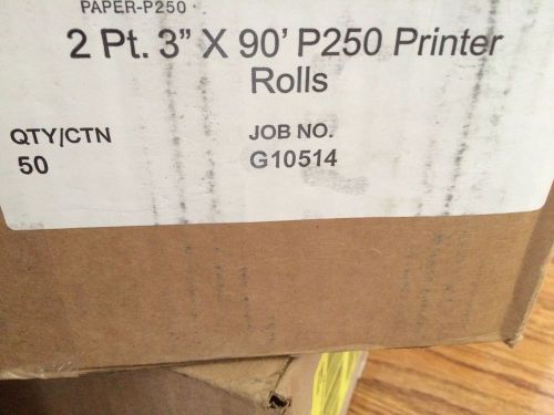 P250 Printer Paper Rolls - 2 Pt. 3&#034; x 90&#039;