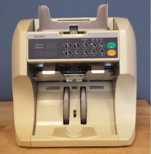 GLORY GFR S80 CURRENCY COUNTER,BILL SORTER,DISCRIMINATOR,BANKNOTE,$100 UPGRADED,