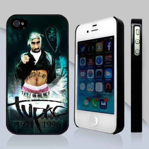 Case - Tupac Amaru Shakur 2Pac Actor Rapper Logo - iPhone and Samsung