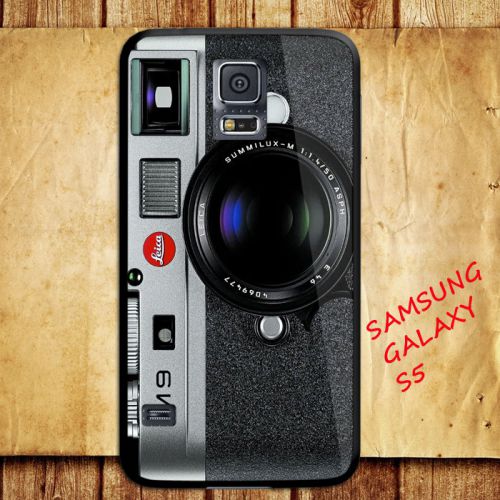 iPhone and Samsung Galaxy - Vintage Lens M9 Camera Leica Logo - Case