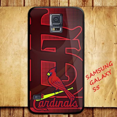 iPhone and Samsung Case - St Louis Cardinals Baseball Team Logo - Cover