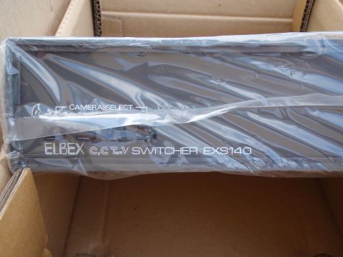 Elbex CCTV Camera Switcher EXS-140   NEW