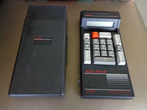 CSE ICAL 100R INVENTORY CALCULATOR 10 KEY AUDITING MACHINE