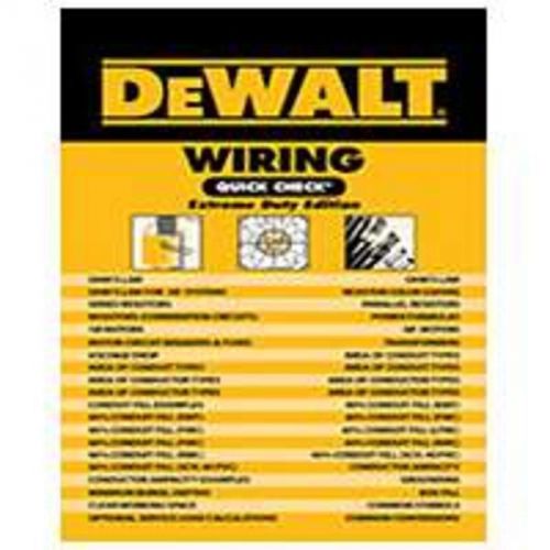 Dewalt Wiring Quick Check CENGAGE LEARNING How To Books/Guides 978111128562