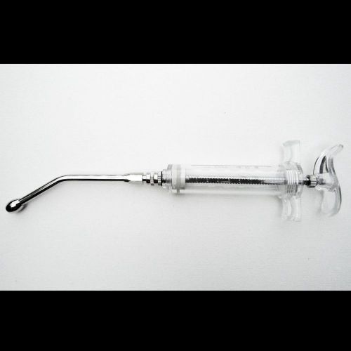 20ml re-usable adjust dose wormer injector syringe drencher cow sheep dog pig for sale