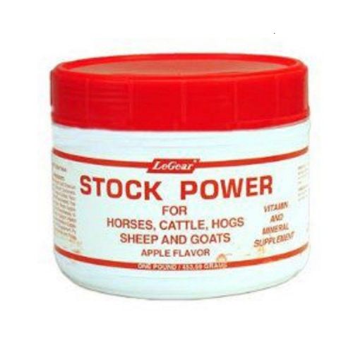 LeGear 1 lb Apple Flavor Stock Powder for; Horses, Cattle, Sheep, Goats &amp; Hogs