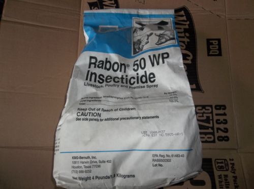 Rabon 50% WP Wetable Powder 4lb Premise Asian Beetles Flys Insect Spray LongLast