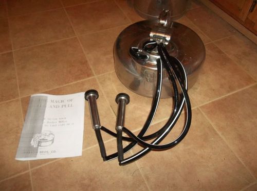 SURGE GOAT MILKER MILKING MACHINE WITH NEW RUBBER, REBUILT PULSATOR, AND MANUAL