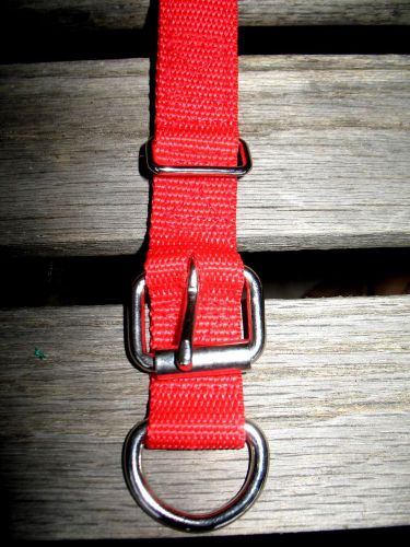 Calf collar dairy calf collar 1&#034; x 32&#034; red for sale