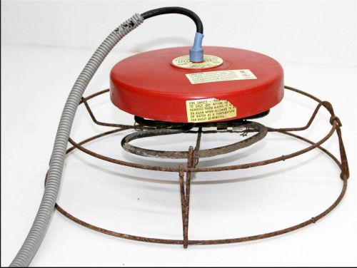 ALLIED STOCK TANK HEATER Pond De-Icer sinking fountain livestock water wire cage