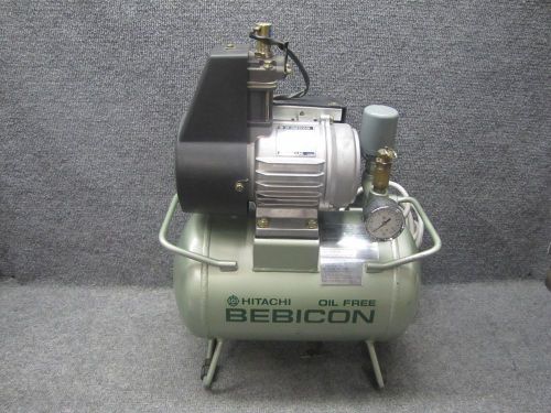 Hitachi bebicon 91-33320 type 0.2 0p-5s oil free industrial air compressor for sale