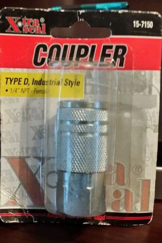 Industrial Style 1/4&#034; Female NPT Thread Air Compress Coupler