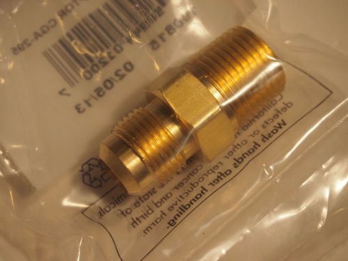 New Western Enterprises CGA295 Male To 1/2&#034; MPT Male Adapter F-33