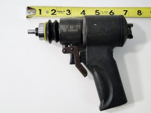 HUCK MODEL AK-175 PNEUMATIC HYDRAULIC RIVETER (NEEDS REPAIR) AIRCRAFT TOOLS