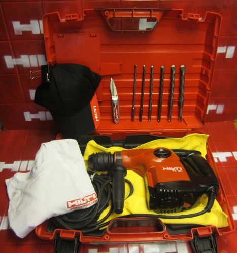 HILTI TE 30 HAMMER DRILL, PREOWNED,MINT COND.FREE BITS, FAST SHIPPING