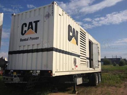 3412 caterpillar xq600 generator load tasted and service on time for sale