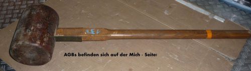 Holzhammer aus Bundeswehrbestand, ca. 150 mm Schlagflache, neuwertig, siehe Bild