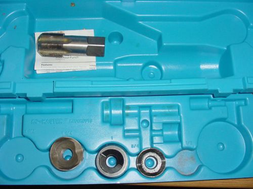 IDEAL 35-760 KO-MASTER Knockout Punch Kit PARTS ONLY