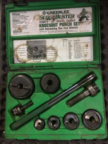 GREENLEE SLUG BUSTER KNOCKOUT PUNCH SET 7238SB