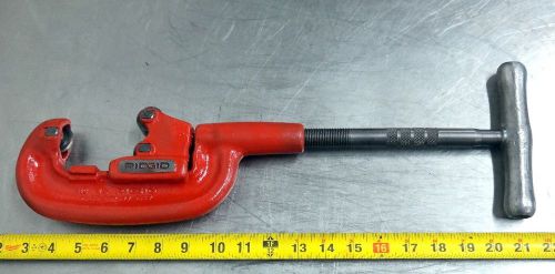 Ridgid 2a heavy duty pipe cutter tool 1/8” to 2&#034; for sale