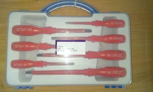 7 piece 1000v vde electrical screwdriver set by k tools for sale