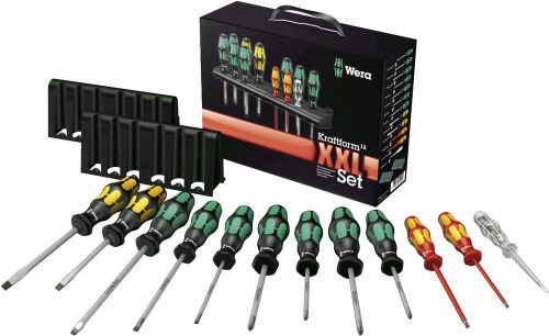 Wera screwdriver set kit professional 12 pcs top german quality +2 racks