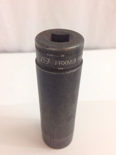 Snap On Tools 19mm FRMX19, 6 Point, 3/8&#034; Drive, High Impact Socket