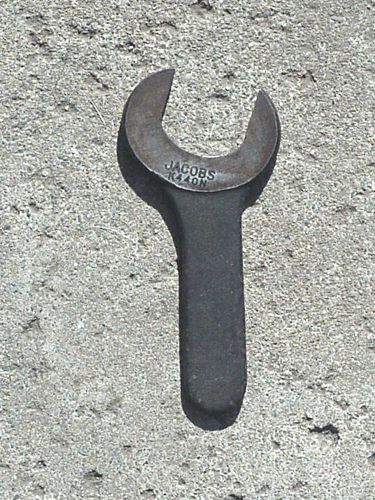 Vintage Jacobs K440N Thin Collet Wrench ~ 1-21/64&#034; Machinists Tool