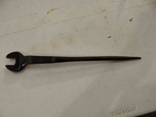 Williams tools 905a open end 13/16 inch off-set spud wrench used as is for sale
