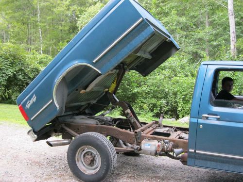 Pickup Dump Bed Hoist Kit Turn into dump truck. 4,000 lbs. 1997 96 95 f 350 f250