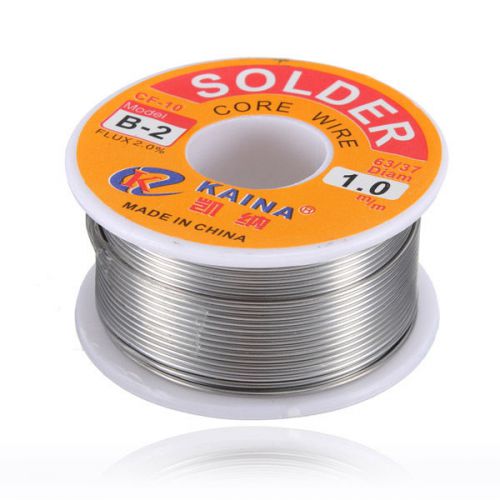 63/37 45FT 1mm Tin Lead Solder Flux Soldering Iron Wire Reel