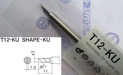 T12-KU tips 12V-24V 70W for HAKK O 942/950/951/952/202/203/204 soldering station