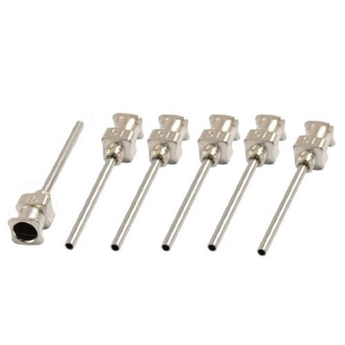 Stainless Steel Luer Lock Dispensing Needle Tip 15 Gauge (Pack of 6) Gift
