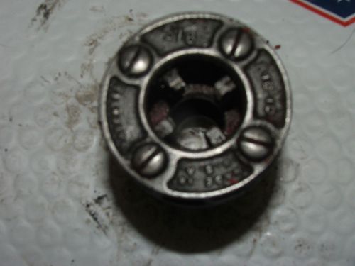 Rigid pipe threader 3/8&#034;  die for head model: 00r, ready to use;  fast shipping for sale