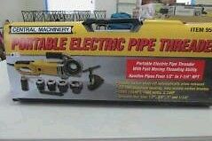 Portable Electric Pipe Threader Central Machinery