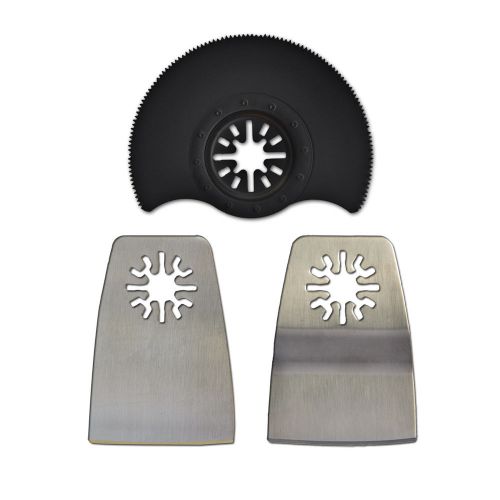 3pcs mixed ecut blades oscillating standard saws for stubborn paint a1-189 for sale