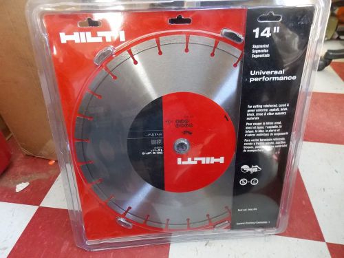 HILTI DC-D UP-S 14 in. Diamond Blade for Hand Held Gas Saws NEW