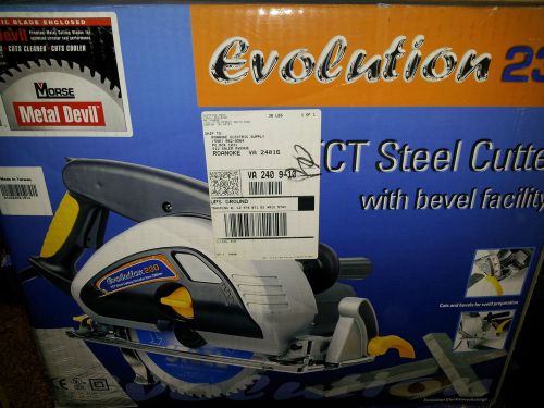 MORSE CSM9B 9&#034; TCT STEEL CUTTER WITH BEVEL FACILITY NEW IN BOX #A35