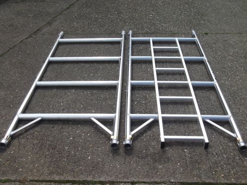 Boss youngman 850 x 2 m narrow  span   frame  3t ladder &amp; span pair for sale