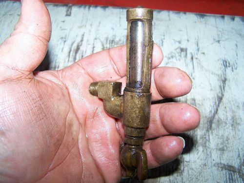 Original RUMELY Oil Pull Tractor Crankcase Oil Sight Gauge Ford Model T Cushman