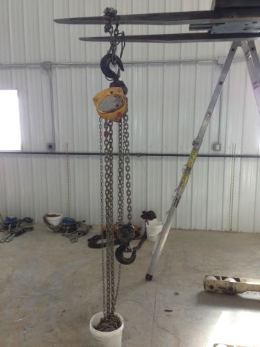 Oz 5-ton manual chain hoist for sale