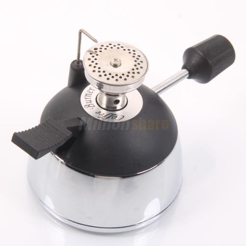 Portable metal micro gas burner for coffee brewing outdoor camping hiking for sale