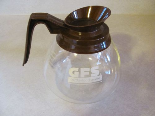 Coffee Decanter Pots Schott Duran Commercial Grade GFS 12 Cup Carafes