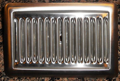 6&#034; x 9&#034; Stainless Beer Drip Tray w/Flange and Drain  Kegerator  Draft Beer