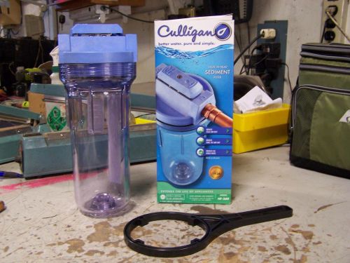 NEW CULLIGAN HF-360 VALVE IN HEAD WHOLE HOUSE SEDIMENT FILTER 3/4&#034; PORTS
