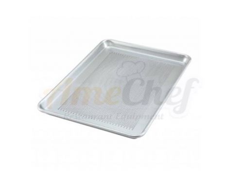 New set of six(6 units)perforated half size sheet pans 13&#034;x18&#034; winco alxp-1318p for sale