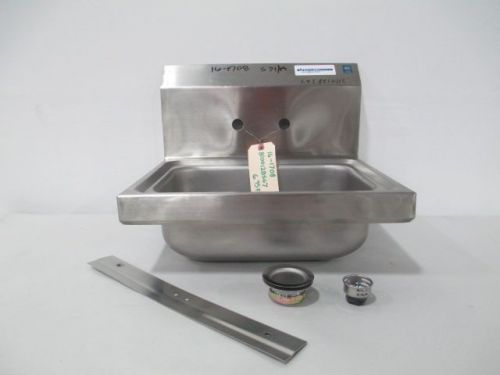 New amtekco 16-1708 stainless 16x16x6 sink d232017 for sale