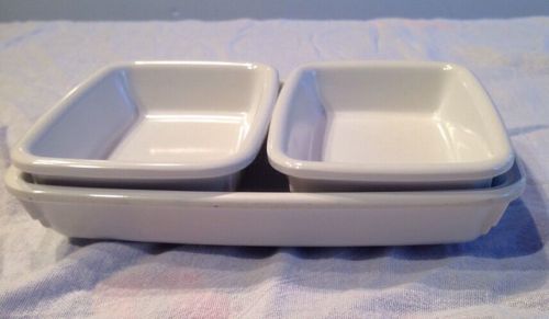 3 Aladdin Temp-Rite Dishes Use in Convection Heaters Parts